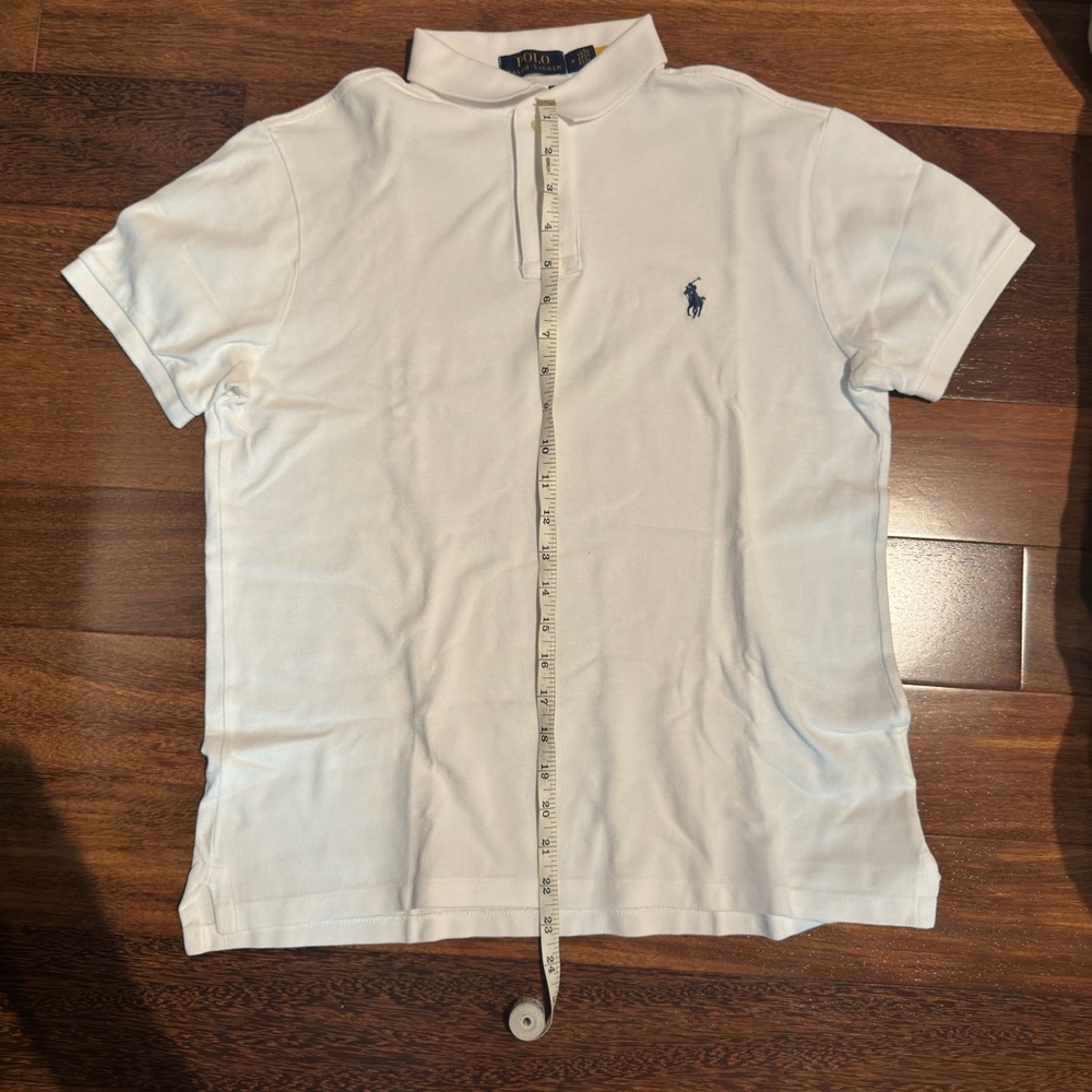 Ralph Lauren White Polo Shirt for Men - Picture 4 of 5